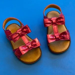 Stride Rite emarose pink toddler sandal, size 8